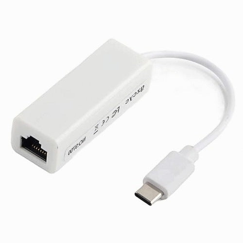 USB C TO RJ45 ETHERNET LAN ADAPTER 100MBPS FOR LAPTOP FOR HOME gift