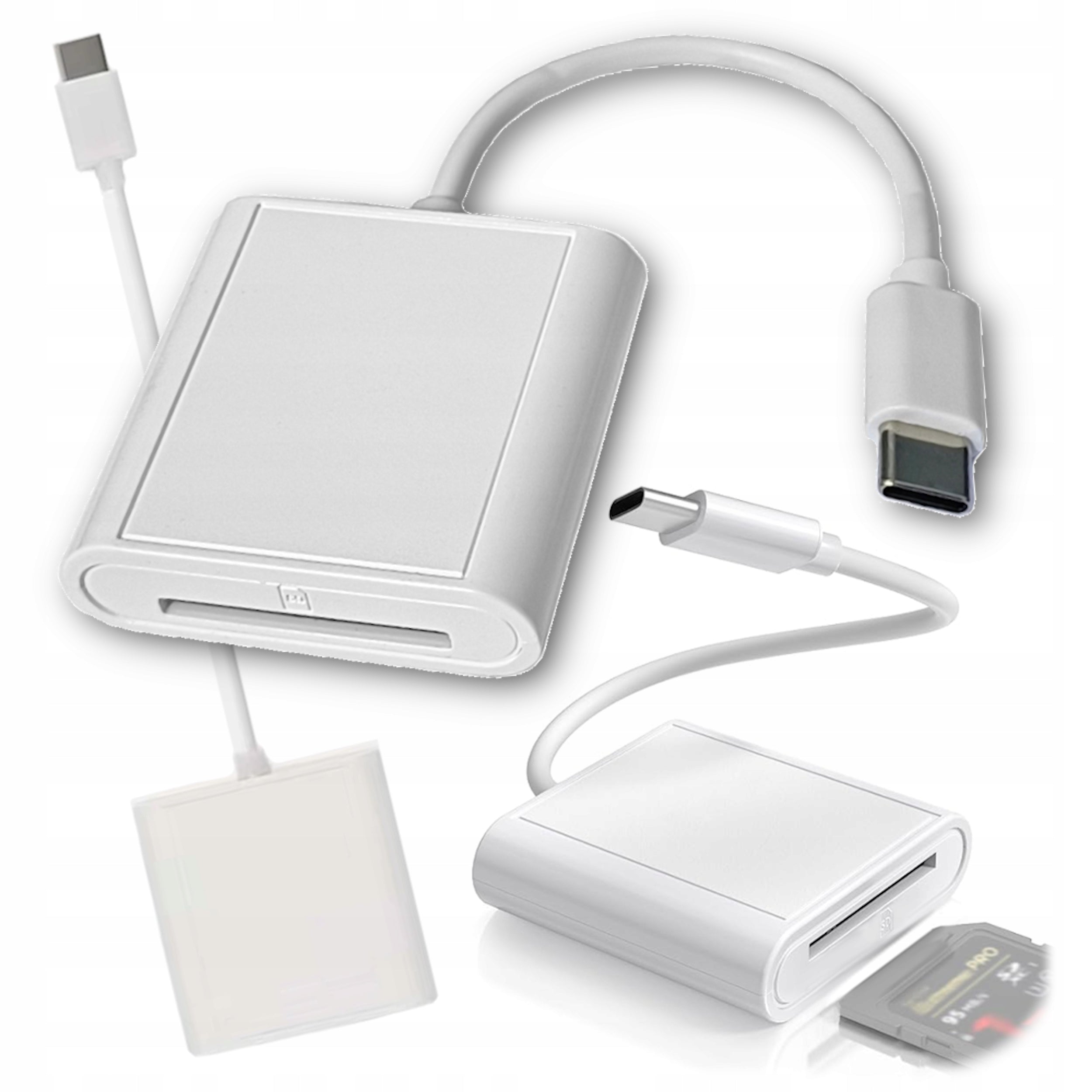 USB C to SD Adapter SD Card Reader