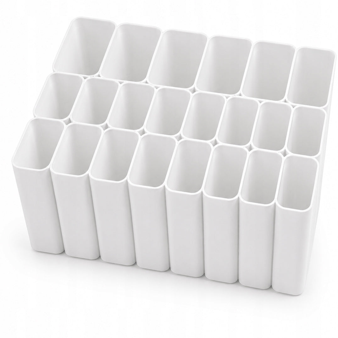 USB Cable Organizer White Drawer Charger Container