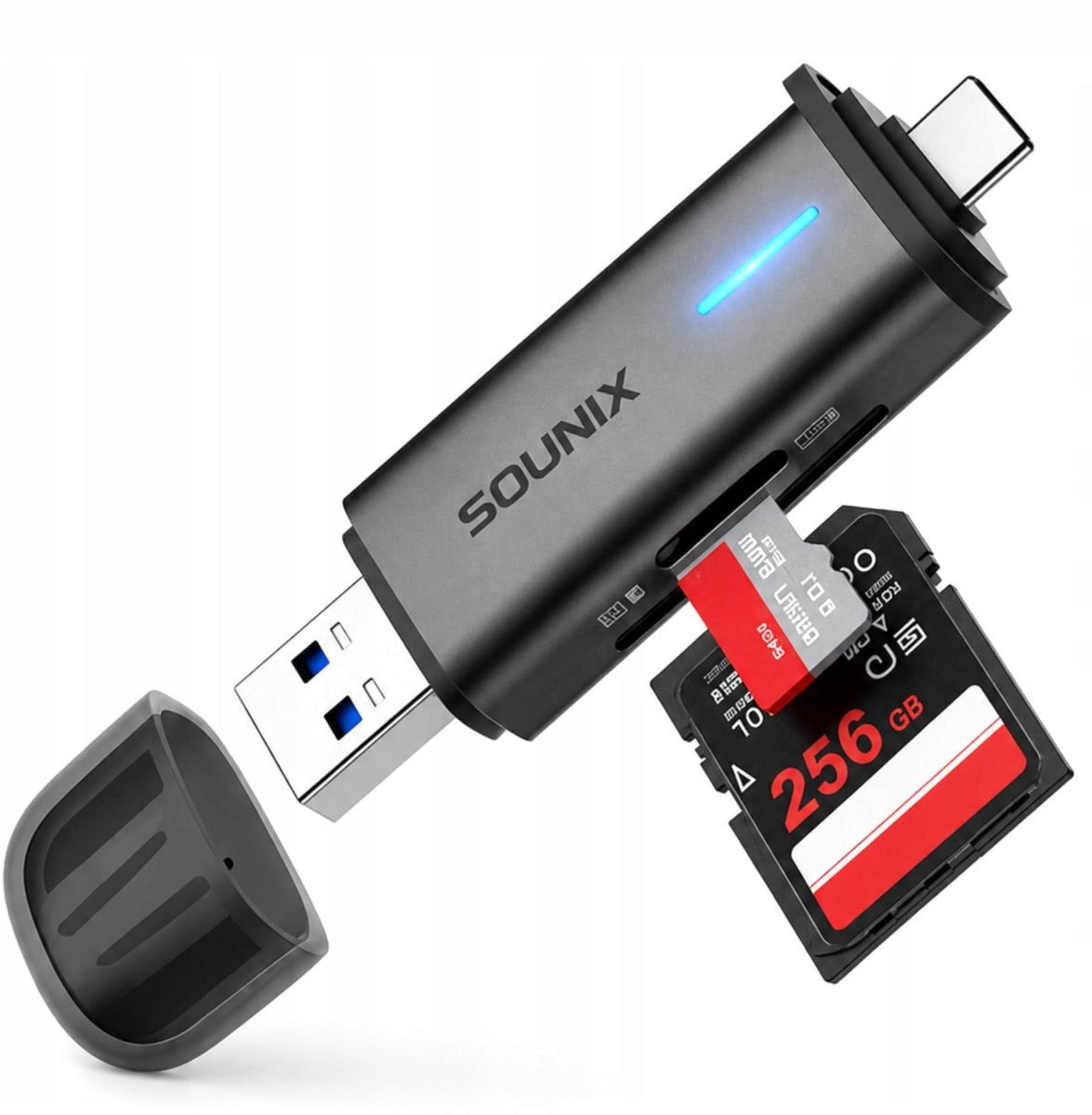 USB Card Reader USB 3.0 Adapter USB-C Micro SD Microsd TF 5Gb/s to 2TB
