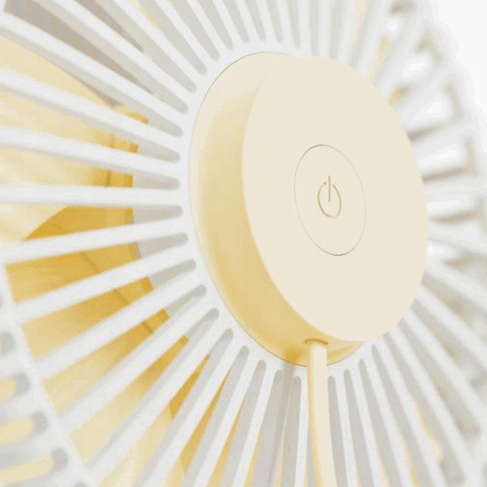 USB Desk Fan Personal Table Cooling Fan 90° Adjustment Quiet for White Range of energy efficiency classes A - G