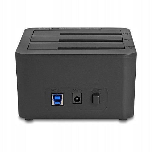 USB Docking Station for 3 SATA Drives with 1:2 Cloning Manufacturer code 64332