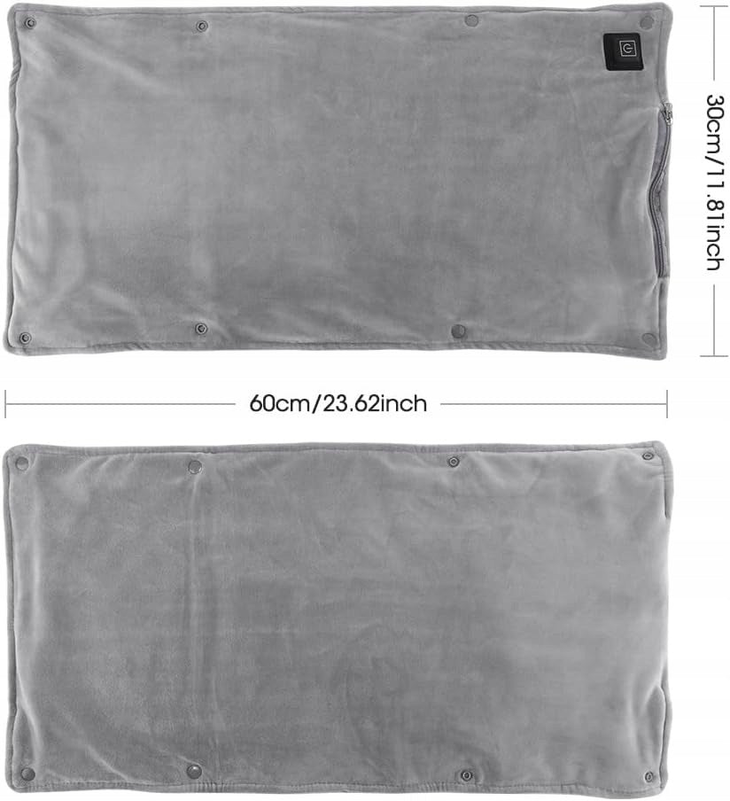 USB Electric Blanket 30x60 Heating Pillow 5V 3 Heating Modes Manufacturer code 5902138796457