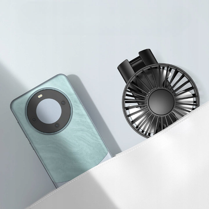 USB Fan Quiet Mini Handheld Desk Fan 5000mAh TOPK K38 Model K38 5000mAh