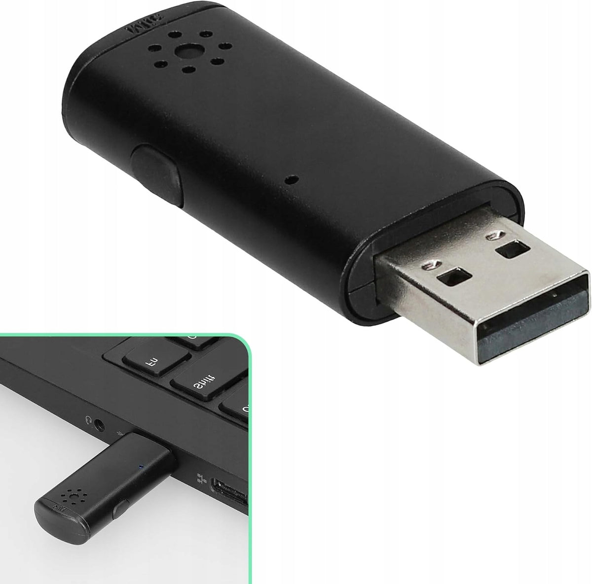 USB MICROPHONE FOR LAPTOP AND PC MINI PLUG AND PLAY FOR CLEAR CALLS