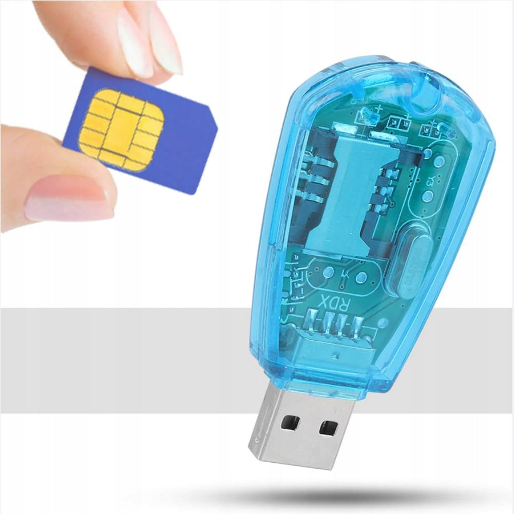 USB MOBILE PHONE SIM CARD READER FOR GSM CDMA WCDMA Manufacturer no brand