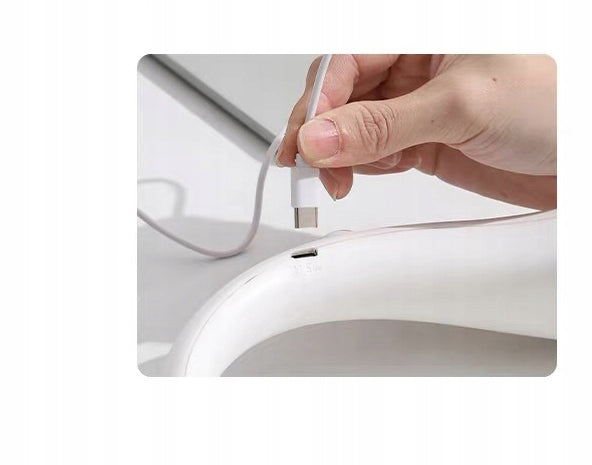 USB Portable Neck Fan – Quiet, Lightweight, Perfect for Summer! Power supply USB