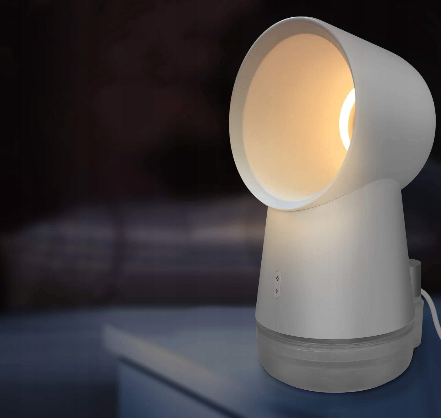 USB Propellerless Fan with Humidifier Night Light 3in1 Packaging status original