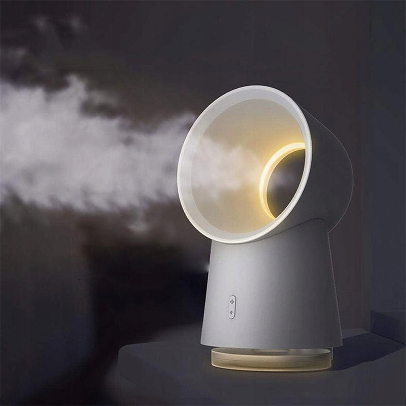 USB Propellerless Fan with Humidifier Night Light 3in1 Power 8 W