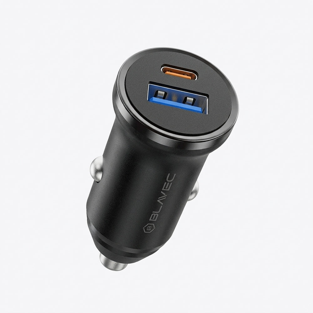 USB USB-C QC3.0 PD 20W Fast Car Charger for Cigarette Lighter Phone Manufacturer code Blavec Ładowarka Samochodowa BS-01B-C Road