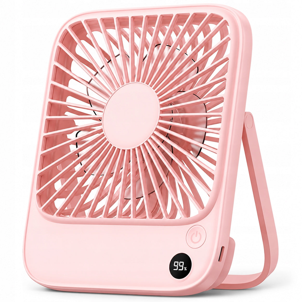 USB Windmill Quiet Mini Desk Fan Cooling 5000mAh TOPK K65 Packaging status original