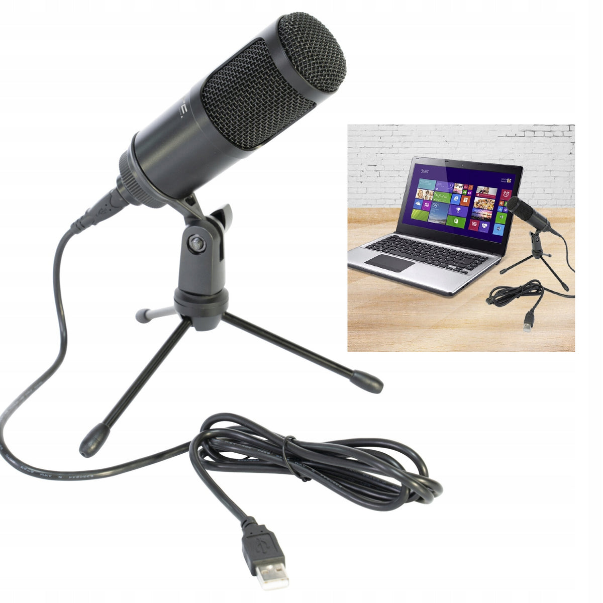 USB gaming microphone TRIPOD table LTC Audio