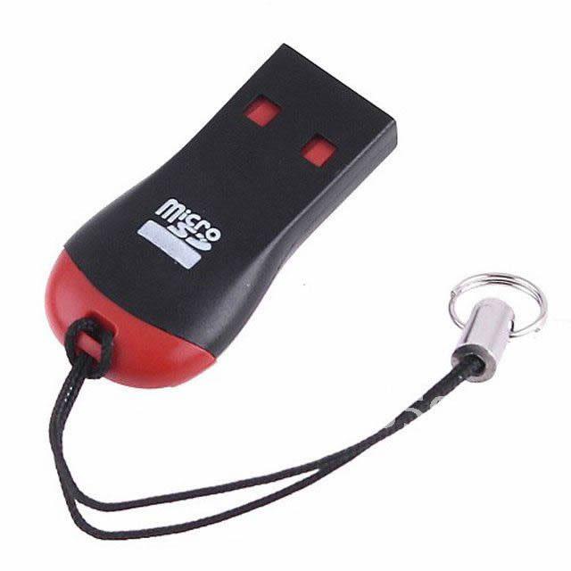 USB reader for SDHC SD cards MICRO PENDRIVE