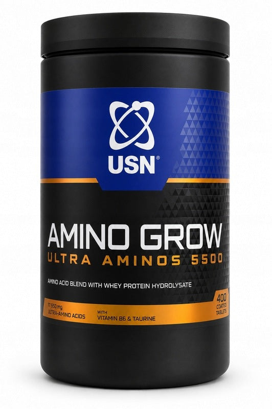 USN Amino Grow Ultra 400caps Amino Acids EAA BCAA Exogenous