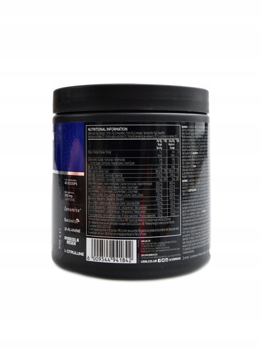 USN B4 bomb extreme preworkout 300 g višeň Manufacturer code 6009706098773