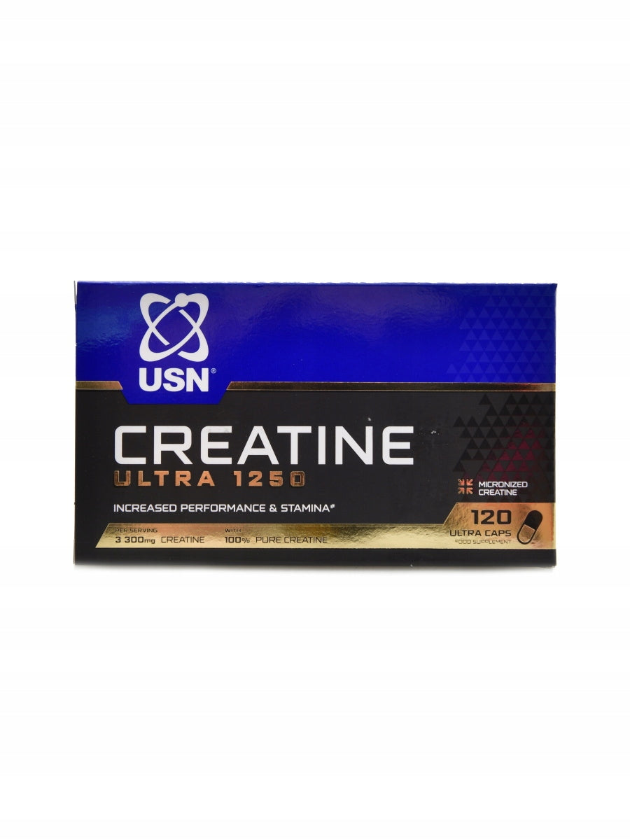 USN Creatine 1250 mega caps 120 kapslí Packaging status original