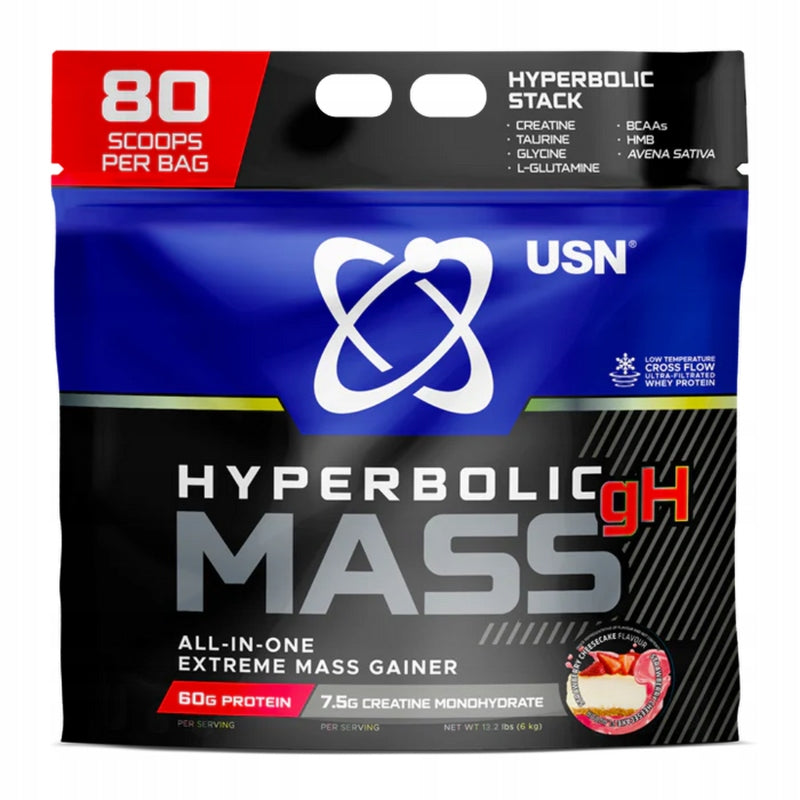 USN Hyperbolic Mass 6000g Mega Composition FOLDED CARBONS Fast MASS Mutant