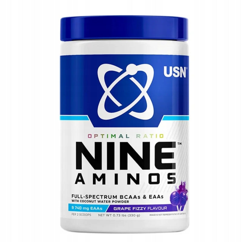 USN Nine Aminos 330 Exogenous Amino Acids 9 EAA BCAA Regeneration Expiration date at least 1 year from the date of purchase