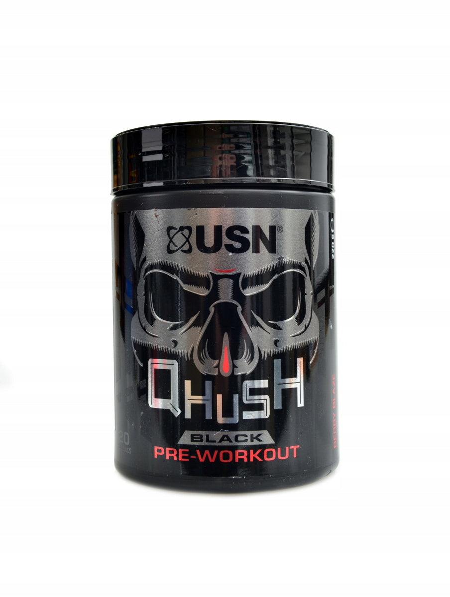 USN Qhush Black 220 g bobulový plamen
