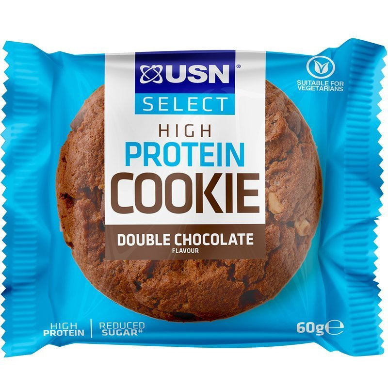 USN Select Cookie 60g High Protein Cookie Bar Vege Expiration date at least six months from the date of purchase