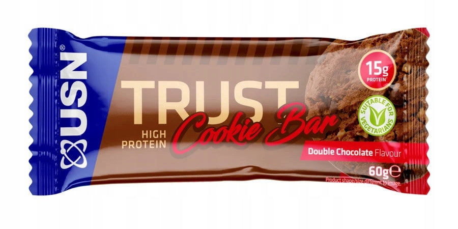 USN Trust Crunch Bar 60 Protein Bar WPC 20g Protein Low Sugar Fat
