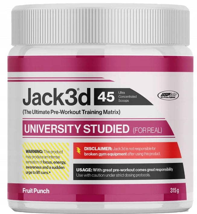 USP Jack3d Advanced Pre-workout 315g fruit