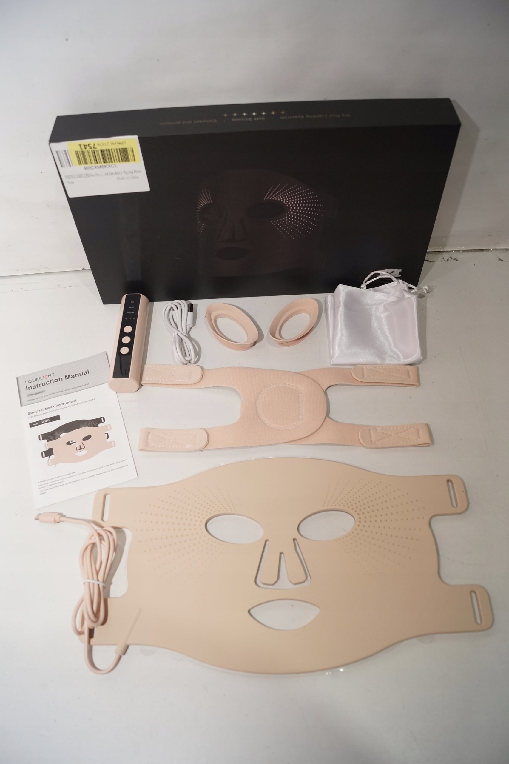 USUIELIGHT Face mask LED red light therapy 3 colors Brand USUIELIGHT