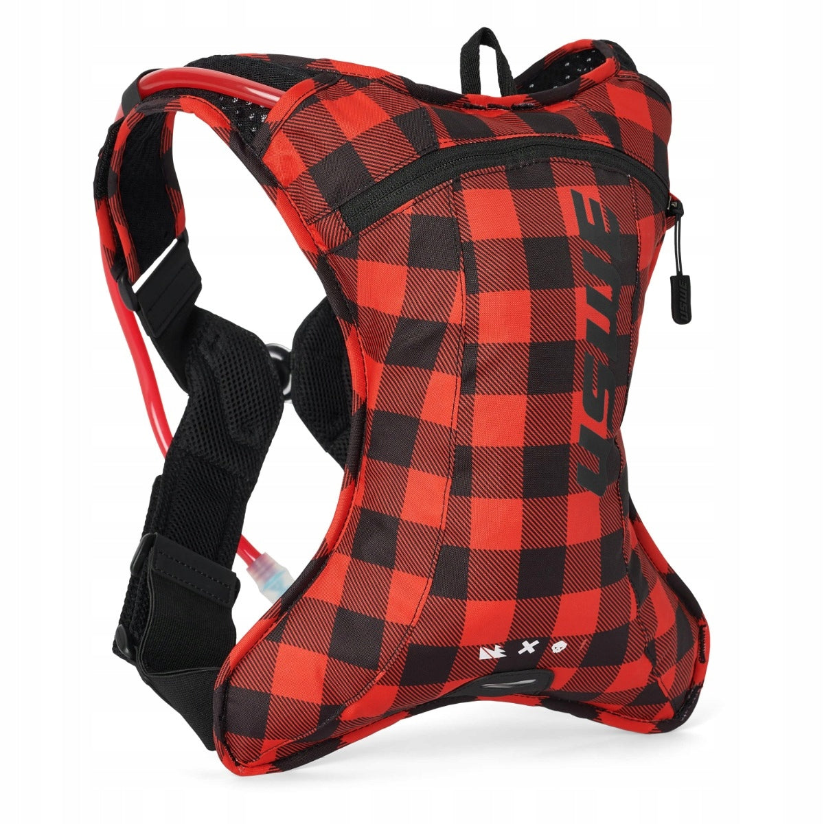 USWE CAMEL BAG OUTLANDER XC 2 FLANNEL BLACK-RED MOTO/BIKE POJE Product weight with unit packaging 1 kg