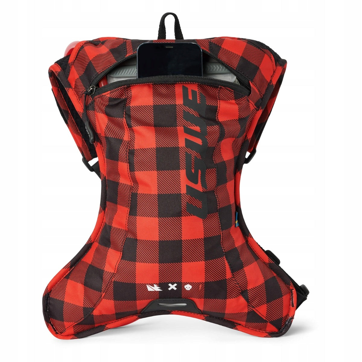 USWE CAMEL BAG OUTLANDER XC 2 FLANNEL BLACK-RED MOTO/BIKE POJE