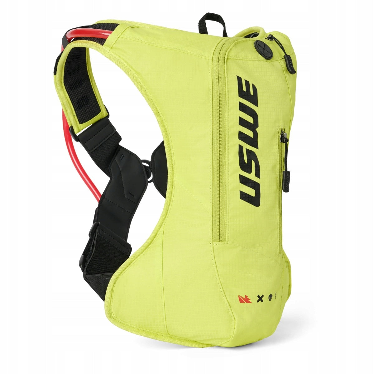 USWE Hydration Backpack For Motorcycle/Bike Camel Bag Outlander 4 Yellow (3L+4L)