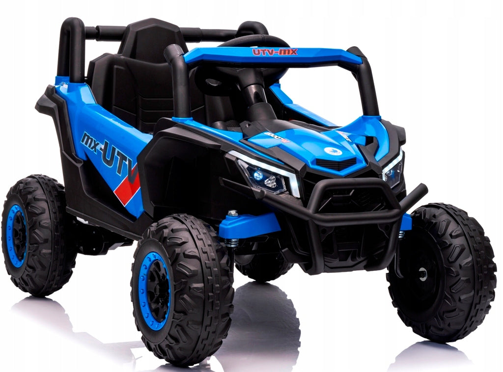 UTV2 4x4 R-sport Auto Battery EVA LEATHER Remote Control Lithium Ion Battery Color blue