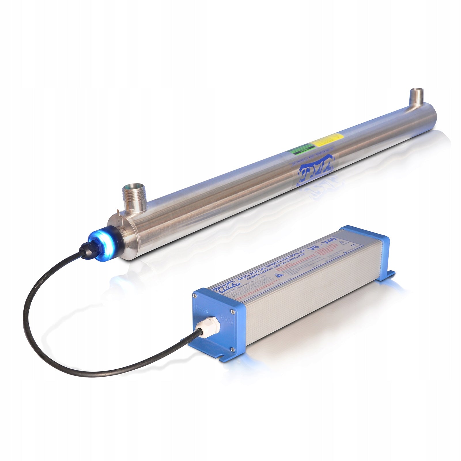 UV lamp for water sterilization TMA D8 2,1m3/h (V25)