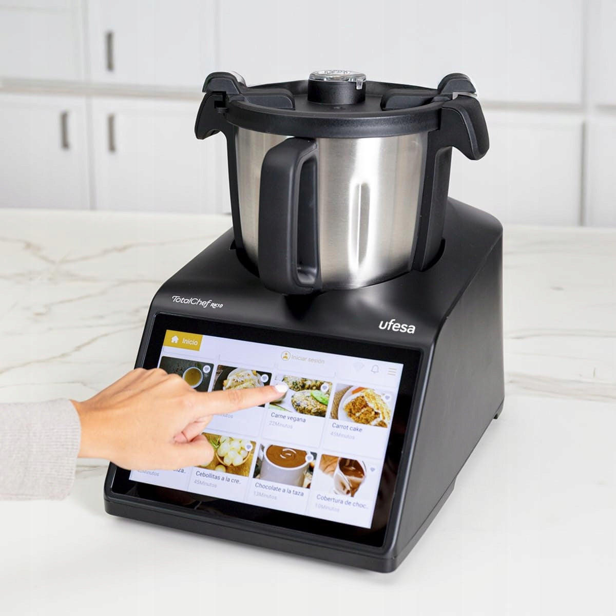 Ufesa TotalChef RK10 Food Processor Screen 10" WiFi 30 Functions 4,5L Packaging status original