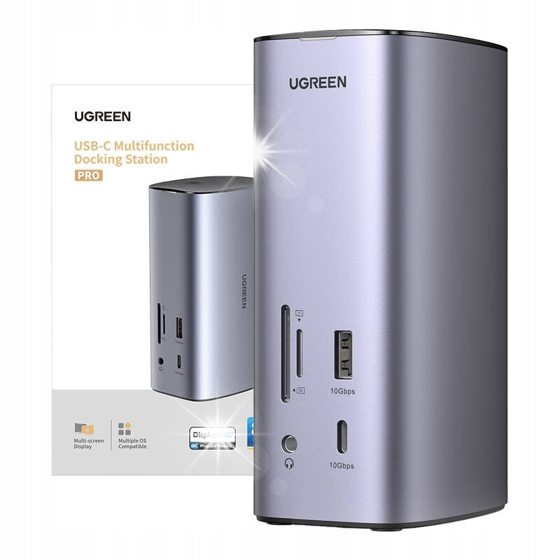 Ugreen Multifunction HUB Docking Station 12in1 USB C USB HDMI DP RJ45 AUX