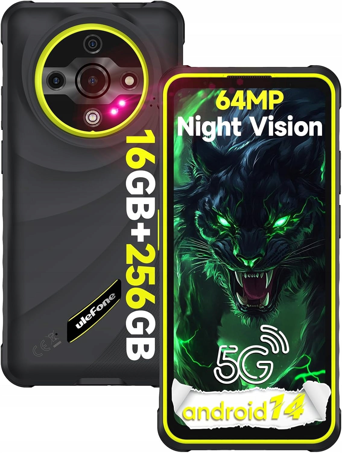 Ulefone Armor X31 Pro 8 GB / 256 GB 5G black Brand Ulefone