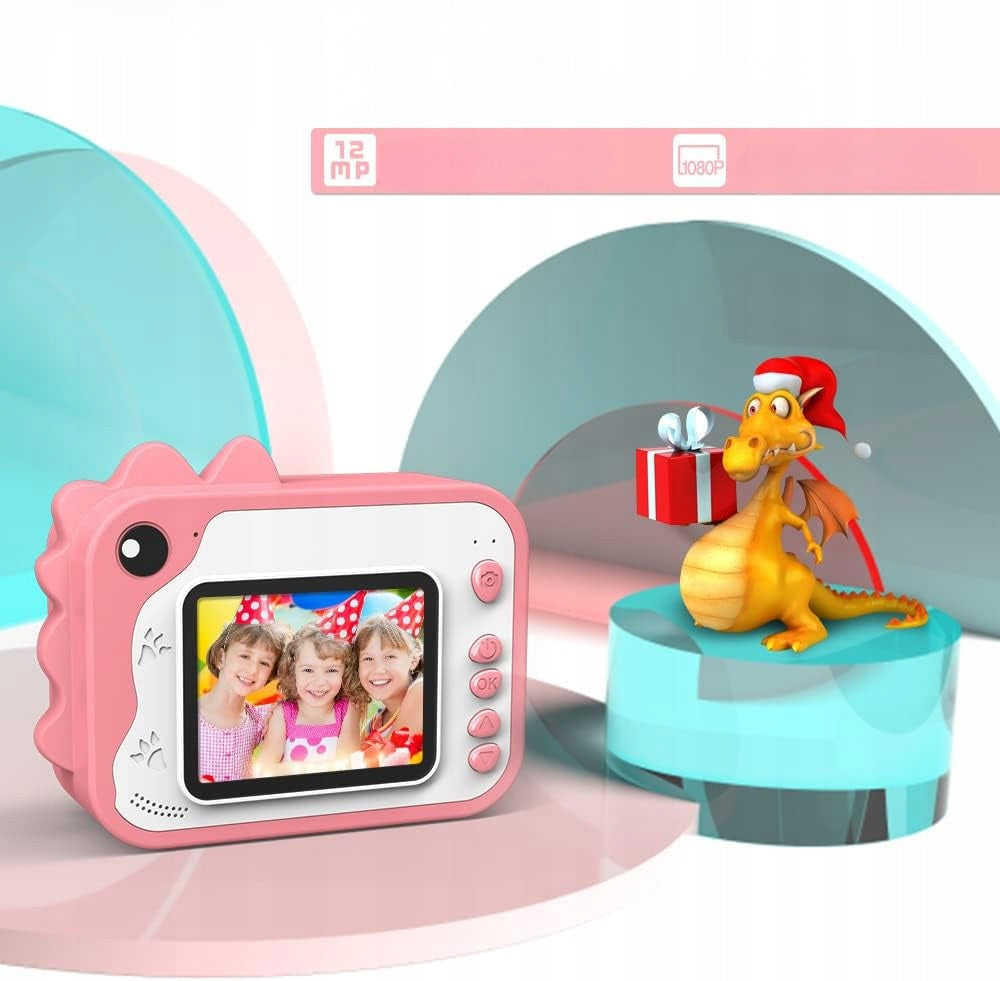 Uleway Kids Camera Instant Printing 1080P Camera 32GB Gift Pink Brand no brand