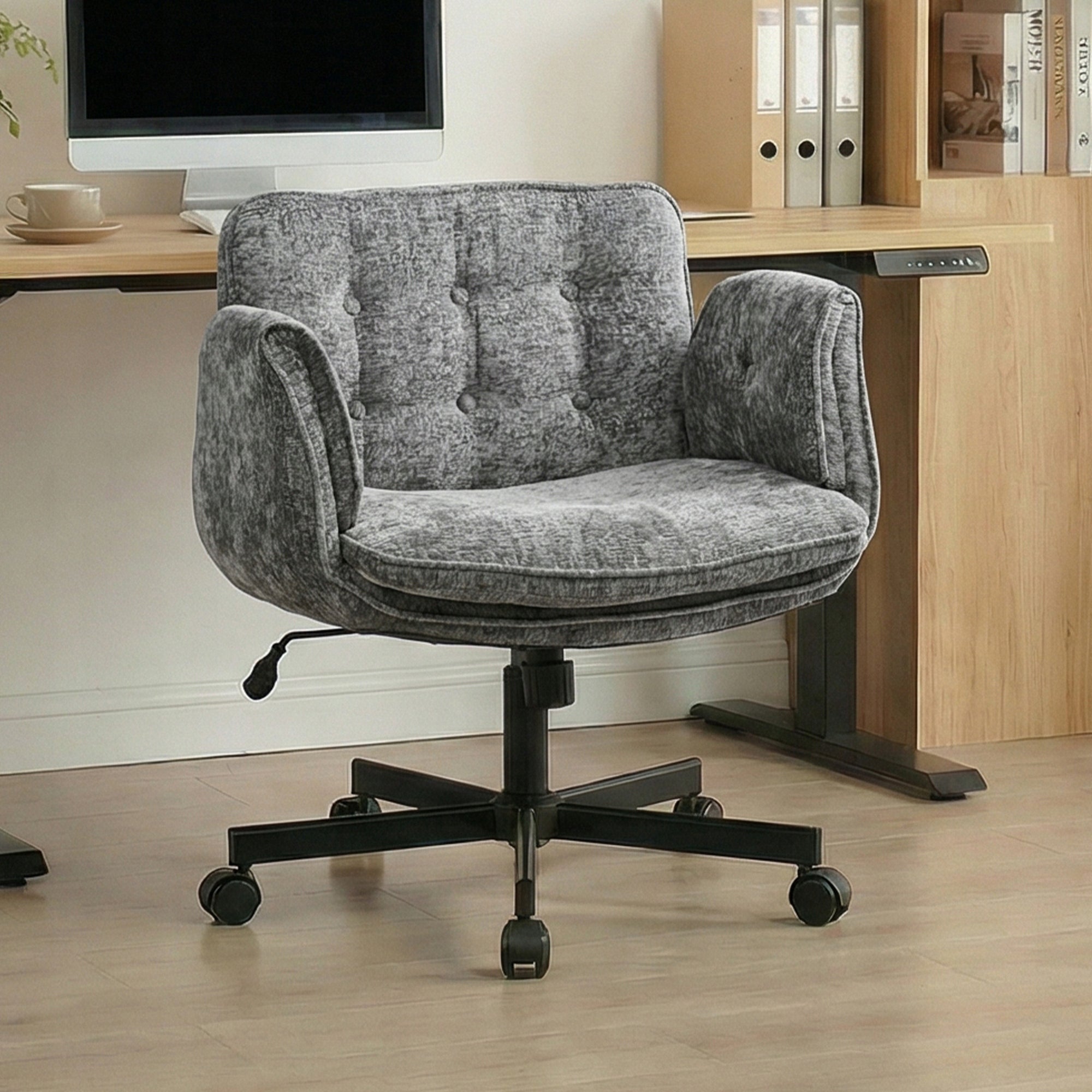 Ultimate Cross-Legged Chair with Memory Foam, 360° Swivel, 150KG Brand no brand