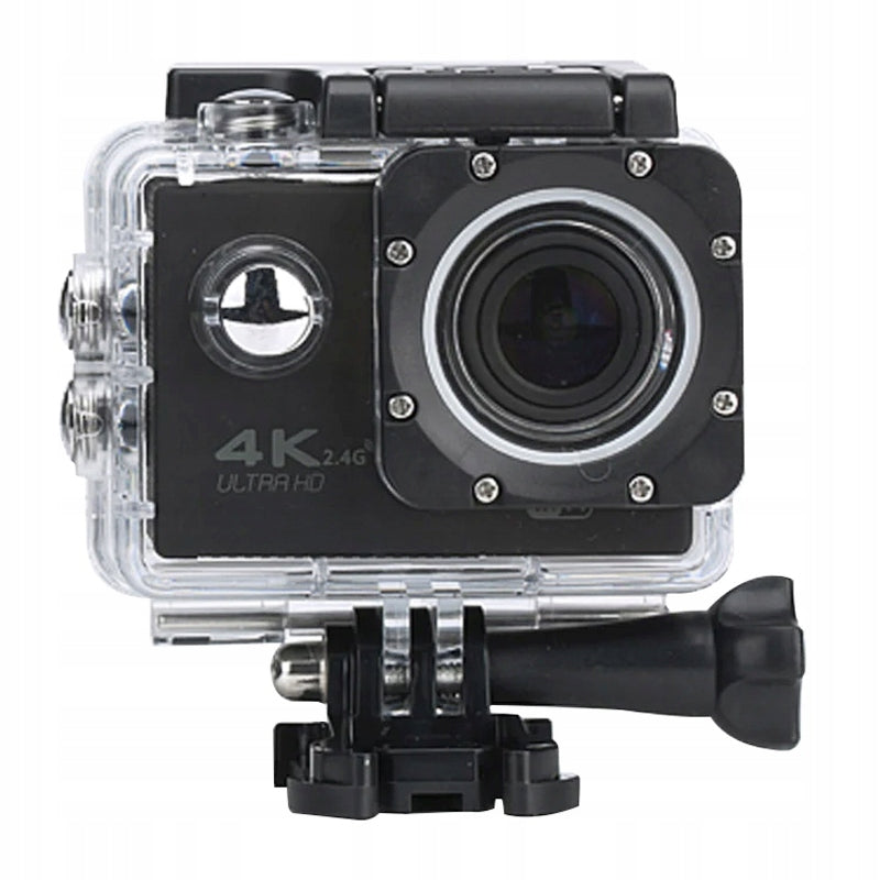 Ultra Action Camera, 4K/60 FPS, 1080p Video, with Accessories, Black
