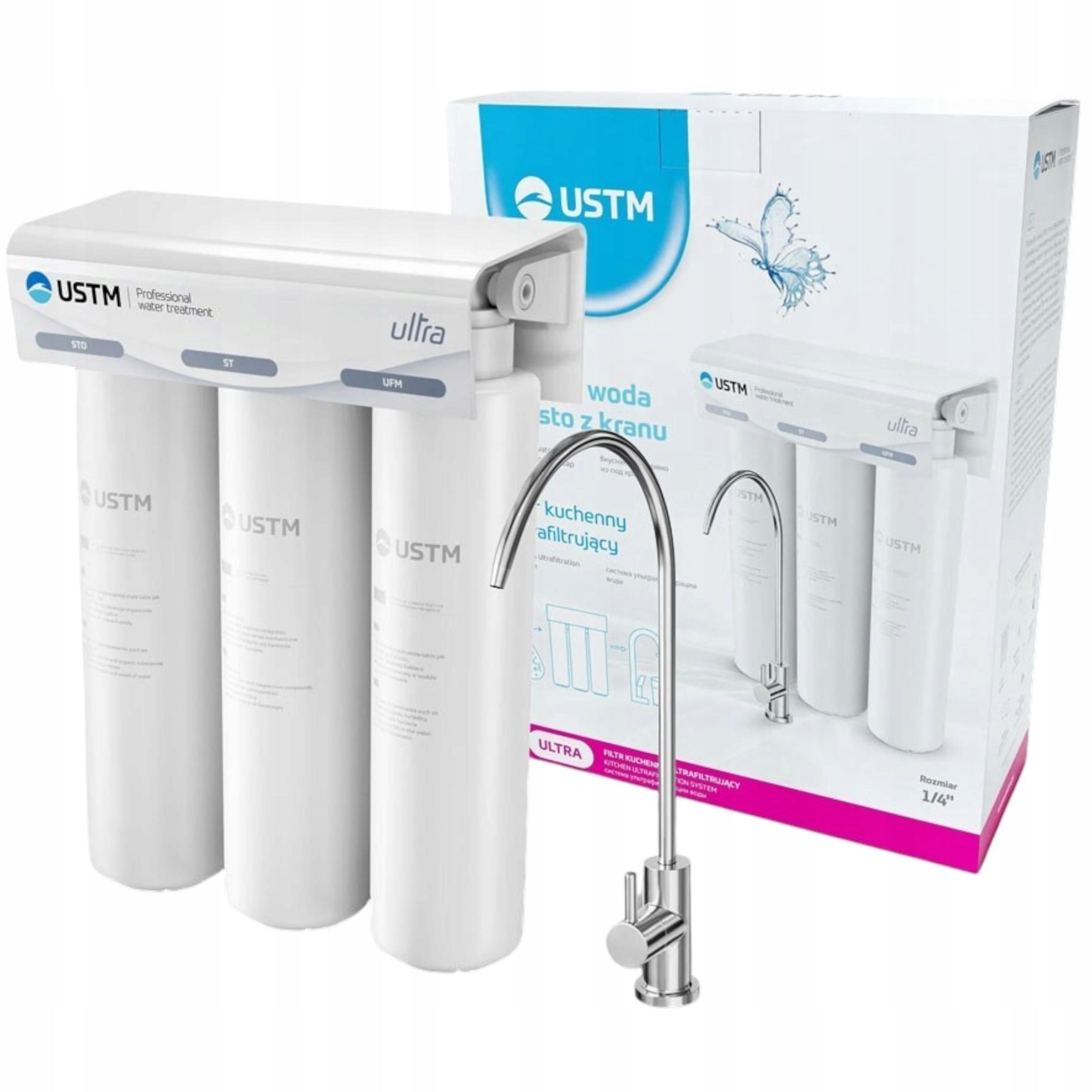 Ultra New Style Ustm Under-Sink Kitchen Filter