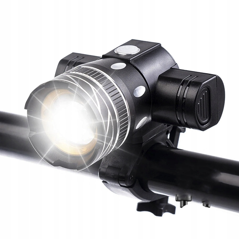 Ultra Strong LED Bike Light for USB + Rear Light - CE Kind set