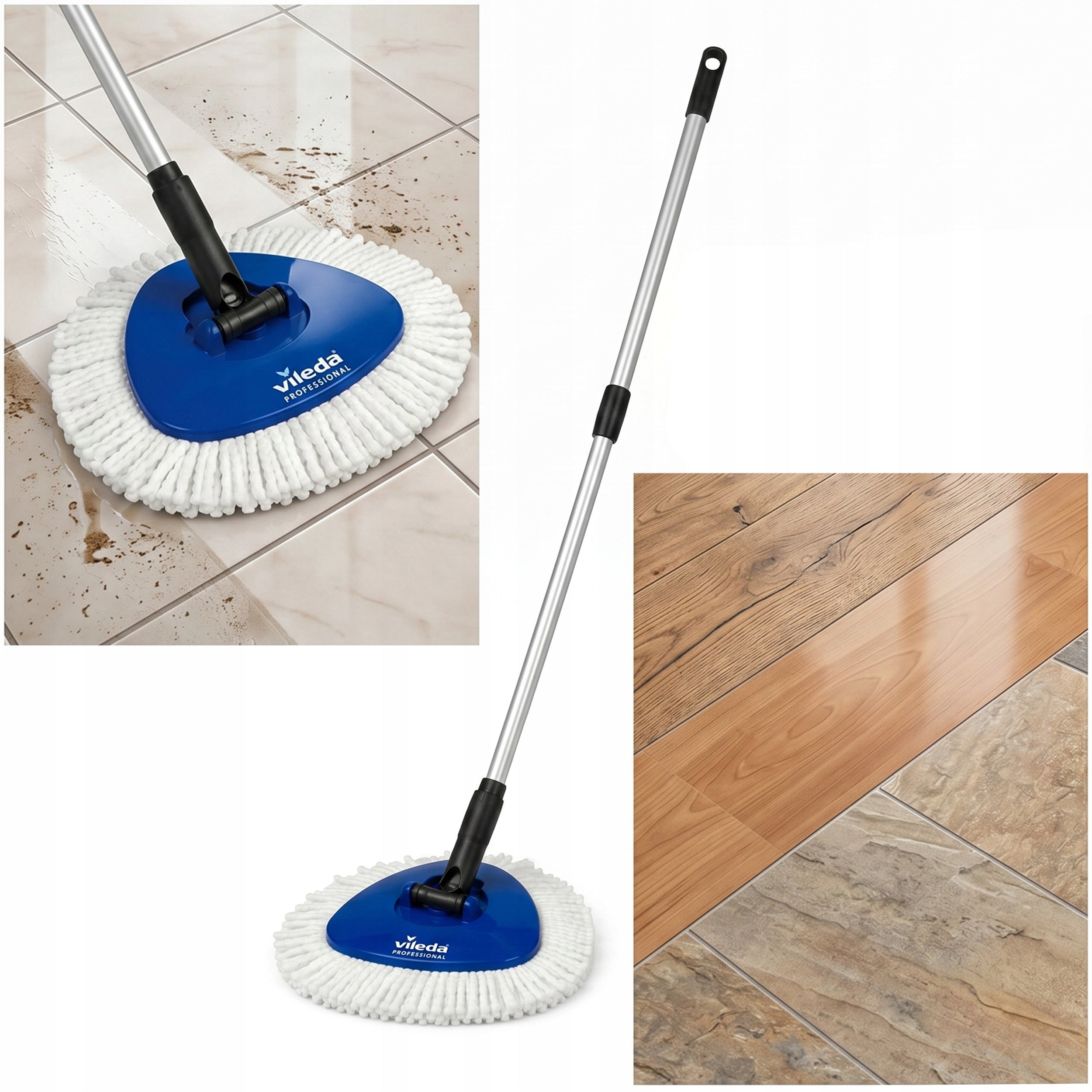 UltraSpeed UltraSpin Mini Mop Cartridge Kit + Handle + Telescopic Stick Manufacturer code UltraSpeed / Spin Mini Wkład+Uchwyt+Kij Tele.