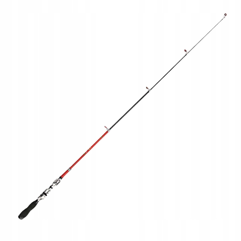 Ultralight Fishing Rod Carbon Telescopic Hard Pole Travel Fishing Red 1.5m Model Wędka castingowa Bass słodkowodny słonowodny