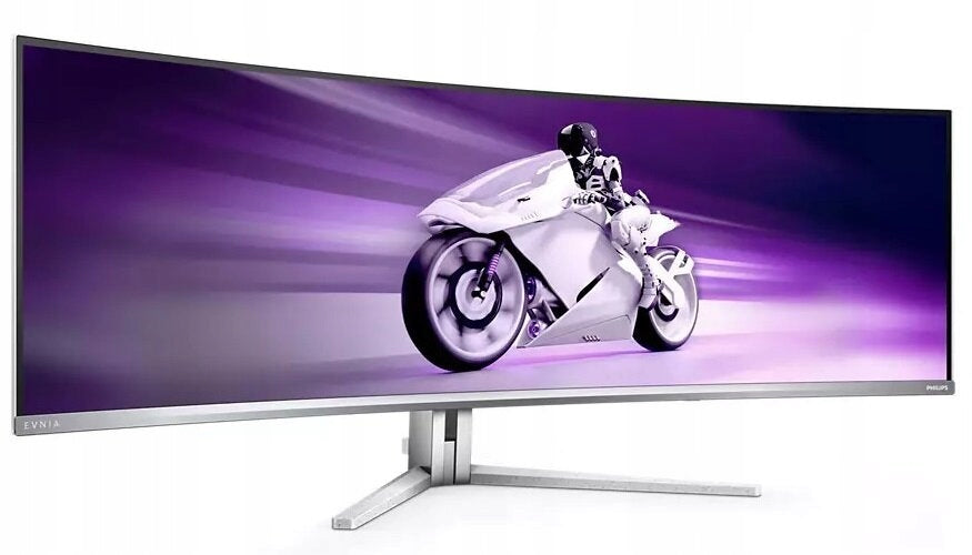 Ultrapanoramic Gaming Monitor Philips 49M2C8900L 49" OLED QD UWQHD Model Evnia 8000 49M2C8900L/00