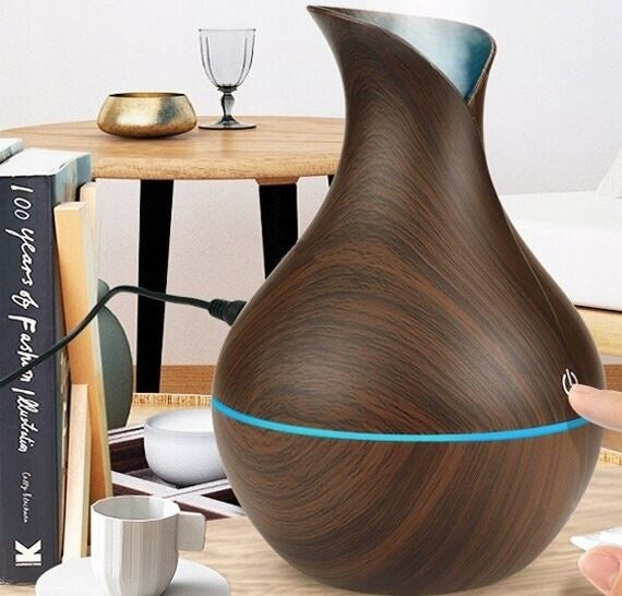 Ultrasonic ExoticJungle plant humidifier aromatherapy wood rgb Brand no brand
