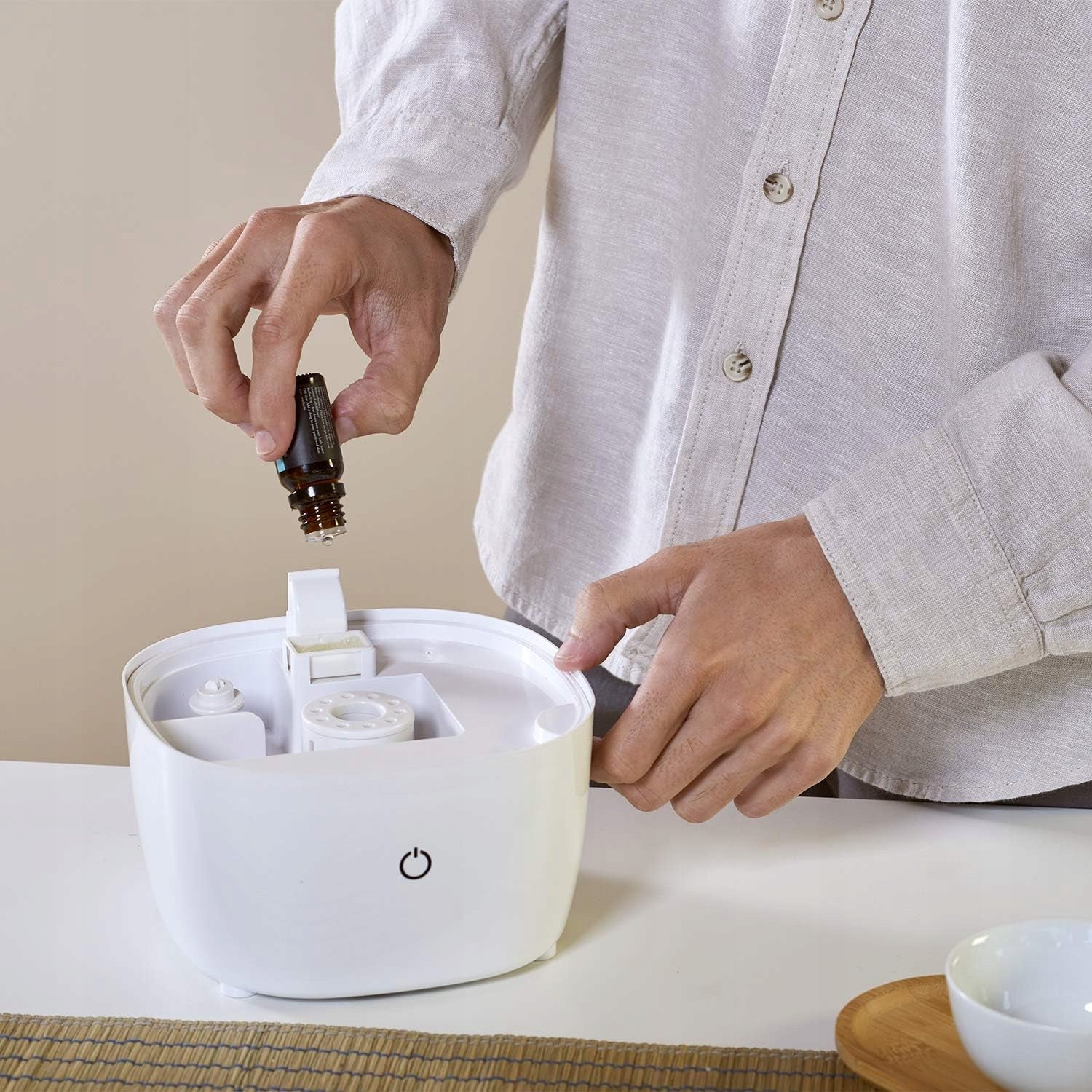 Ultrasonic Humidifier Solac Air From Kyoto 3,2 L 25 W Quiet Water tank capacity 3.2 l