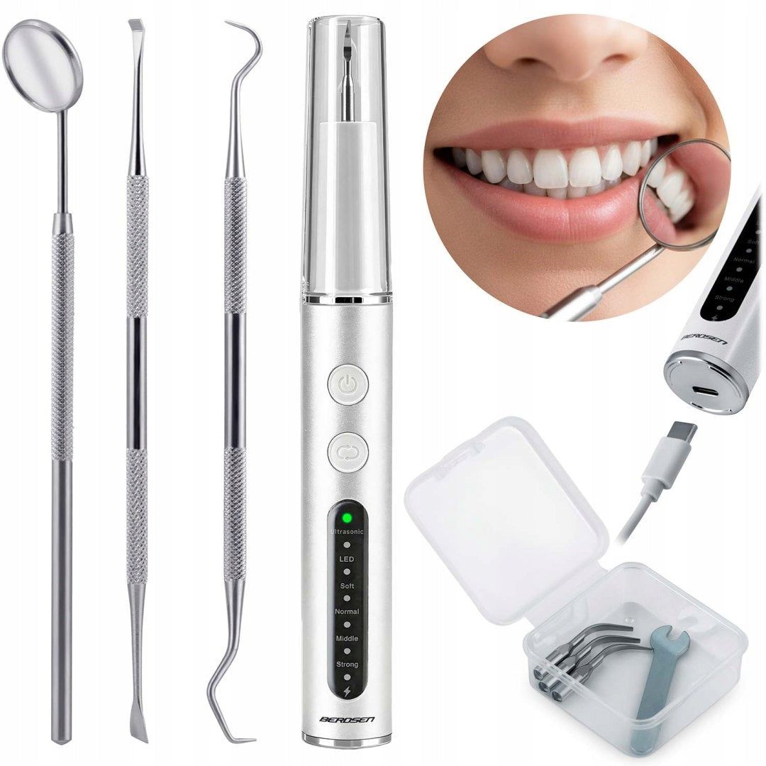 Ultrasonic Tooth Scaler 4 Modes For Scaling LED Berdsen BD-