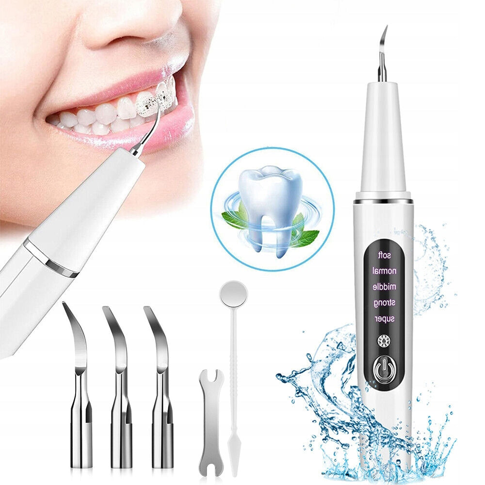 Ultrasonic Tooth Scaler - 5 Modes for Tartar Removal