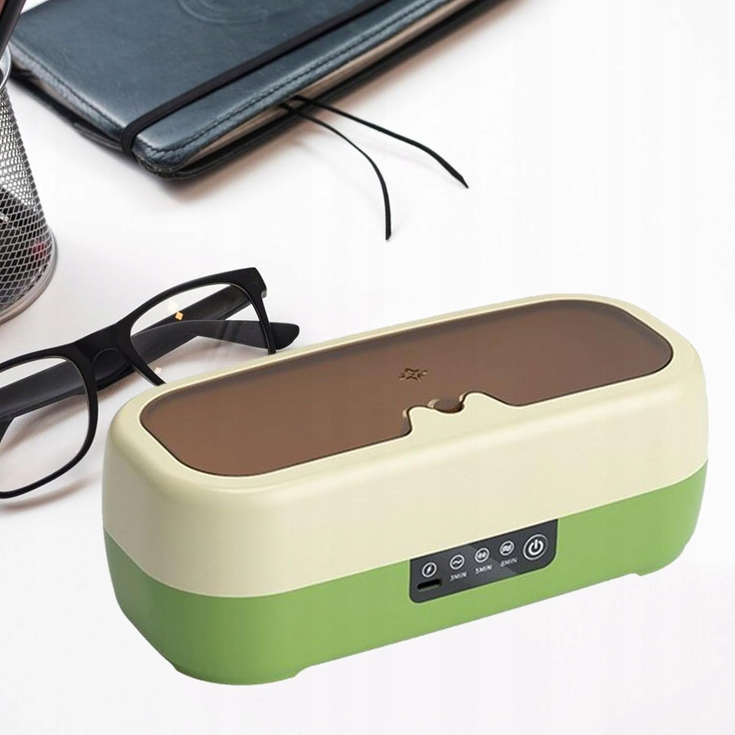 Ultrasonic Washer Sterilizer for Washing Glasses Jewelry Cosmetic Brand Anytech