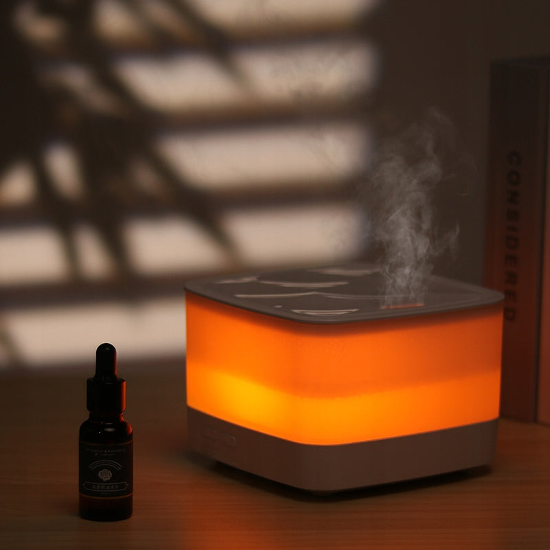 Ultrasonic diffuser AROMA LOVE capacity 800 ml for aromatherapy oils Dominant color white