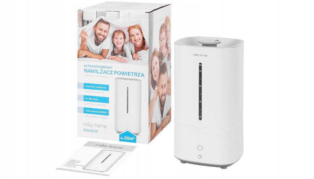 Ultrasonic humidifier MILLA HOME MAH200 Type ultrasonic humidifier